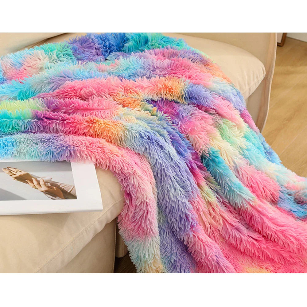 Coral Fleece Throw Blanket | Ultra Plush Texture