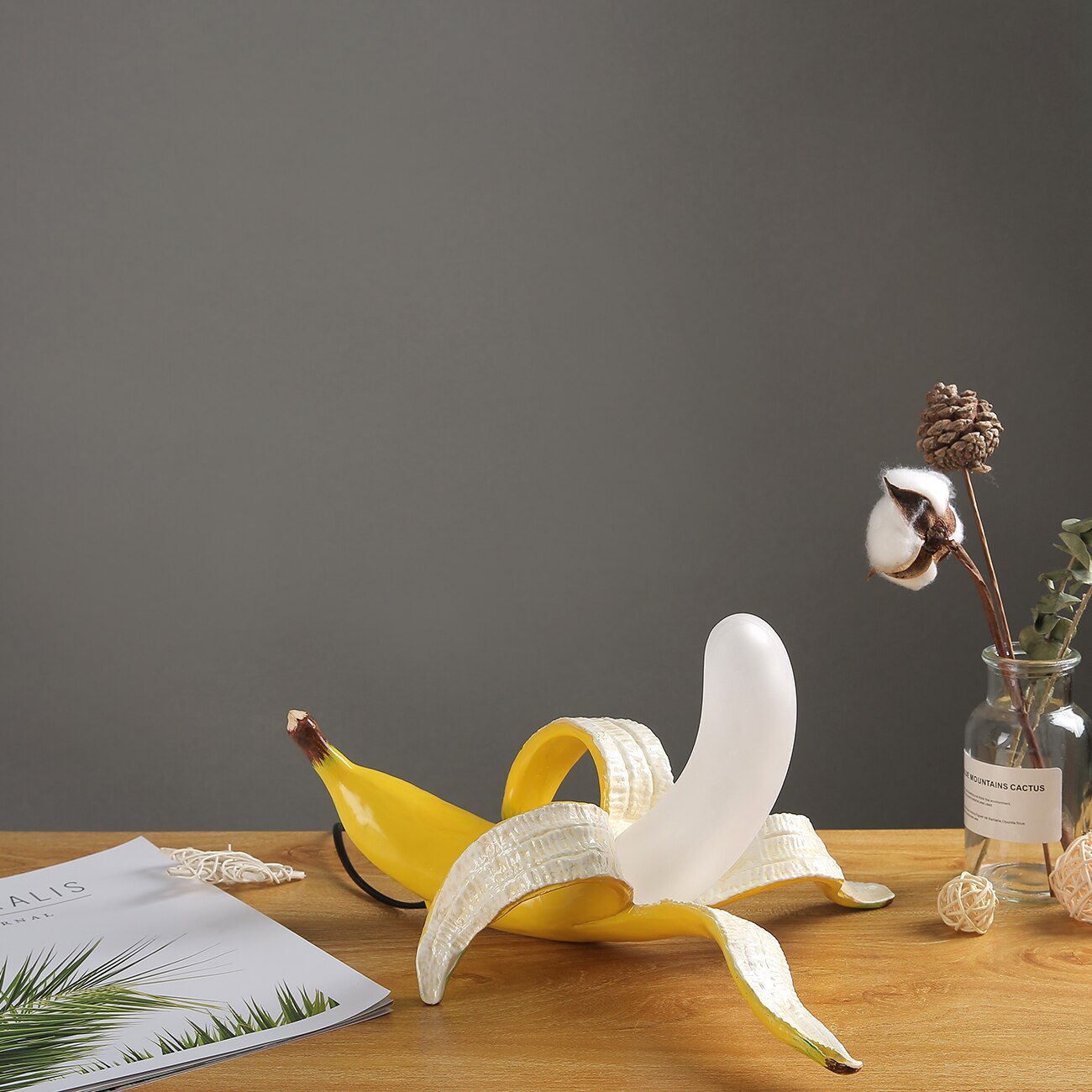 Whimsical Banana Table Lamp
