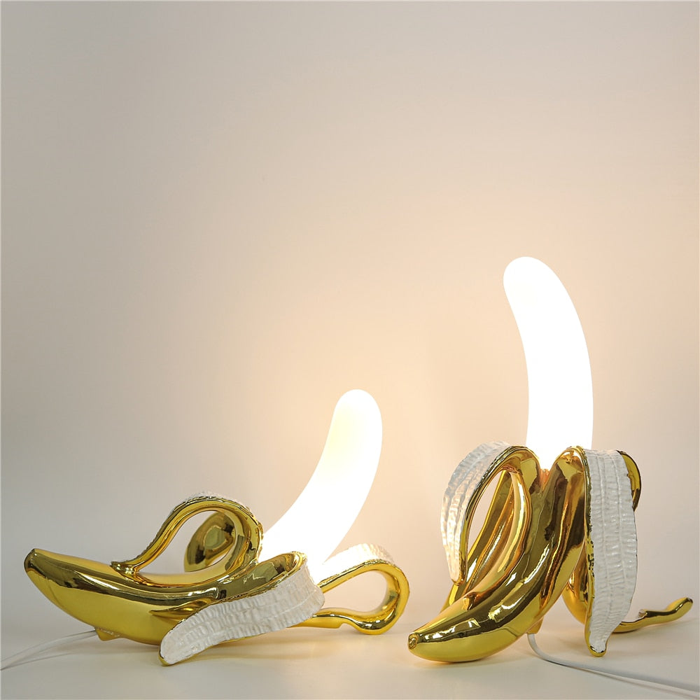 Whimsical Banana Table Lamp