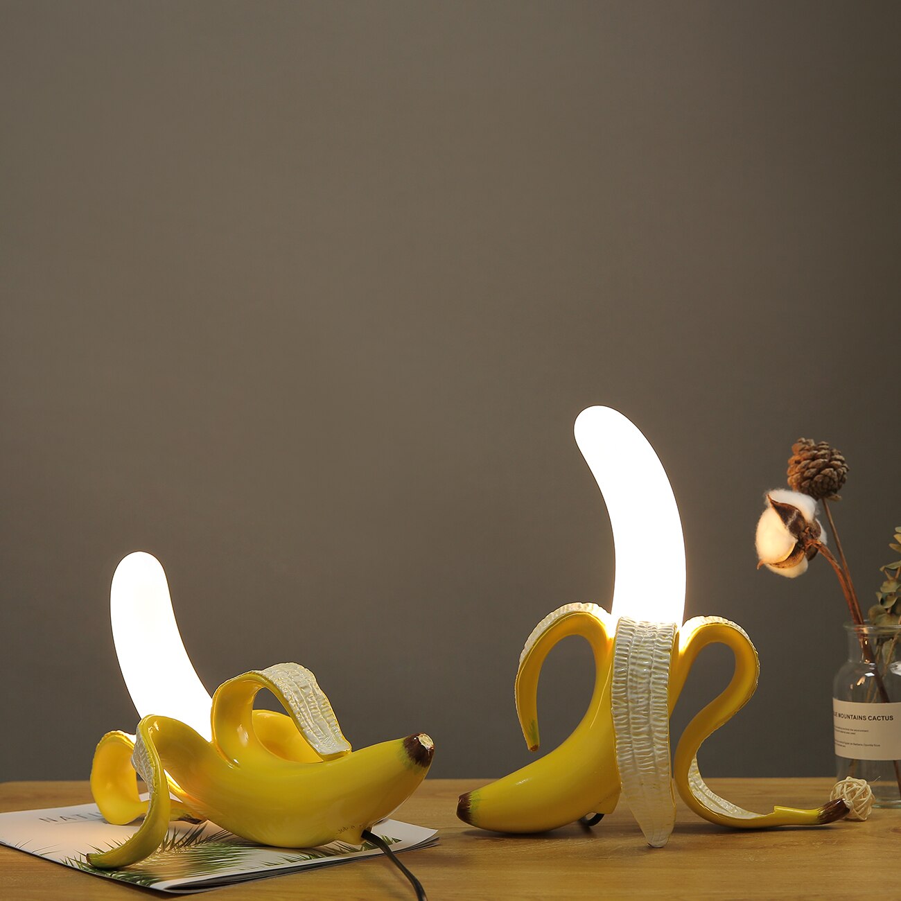 Whimsical Banana Table Lamp