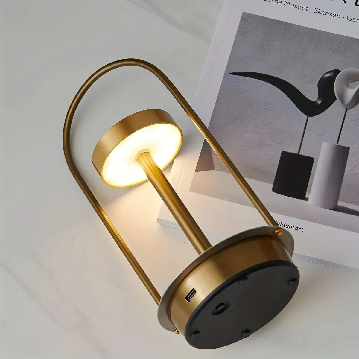 Modern Touch-Control LED Table Lamp – Dimmable