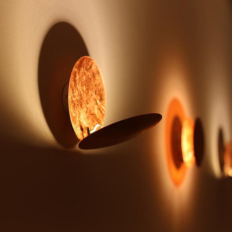 Eclipse-Inspired Wall Lamp with Soft Ambient Glow
