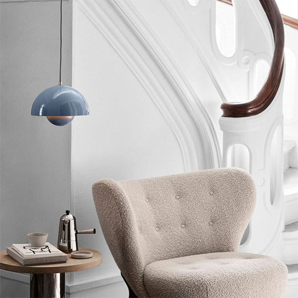 Scandinavian Style Half-Circle Chandelier – Multi-Colour LED Pendant Lighting Fixture