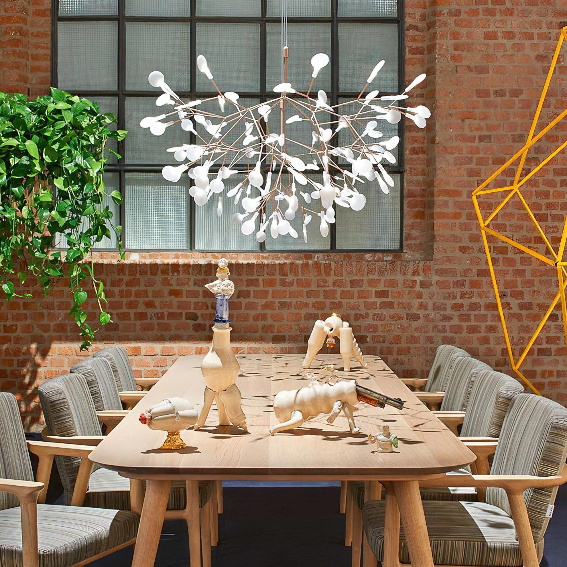 Contemporary Heracleum Pendant Chandelier – Stylish Lighting
