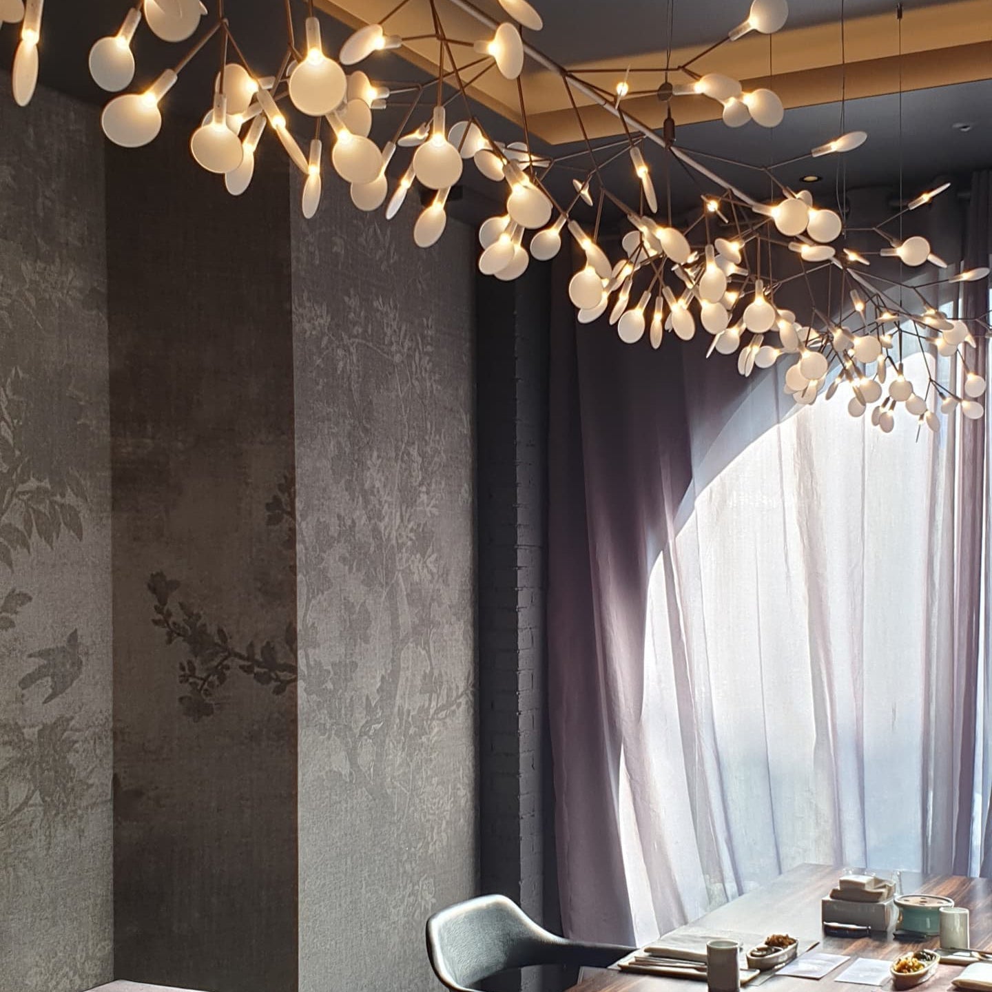 Contemporary Heracleum Pendant Chandelier – Stylish Lighting