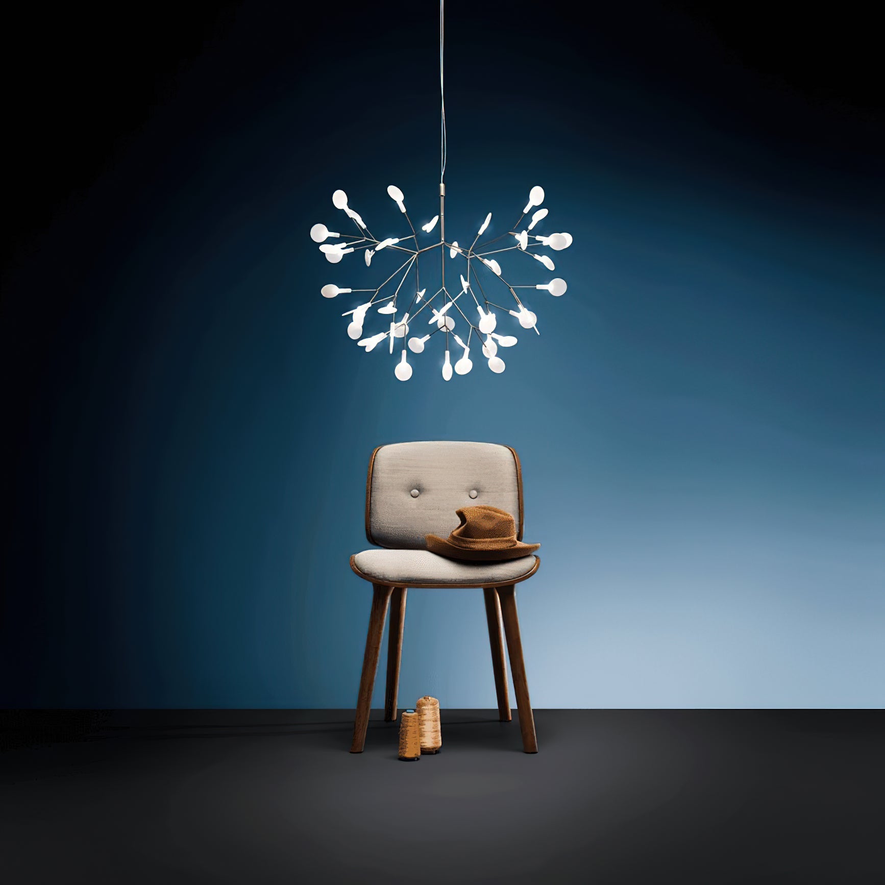 Contemporary Heracleum Pendant Chandelier – Stylish Lighting