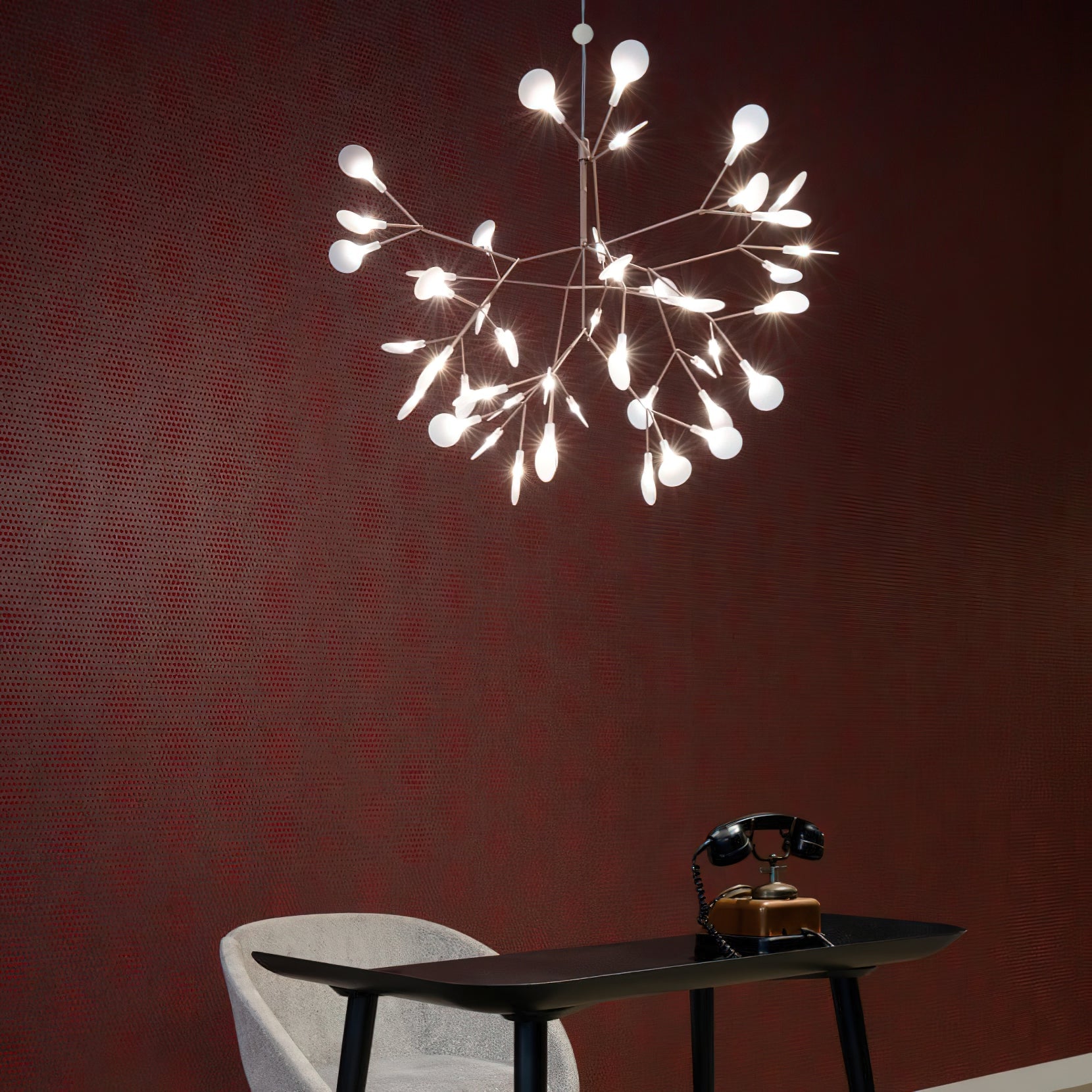 Contemporary Heracleum Pendant Chandelier – Stylish Lighting
