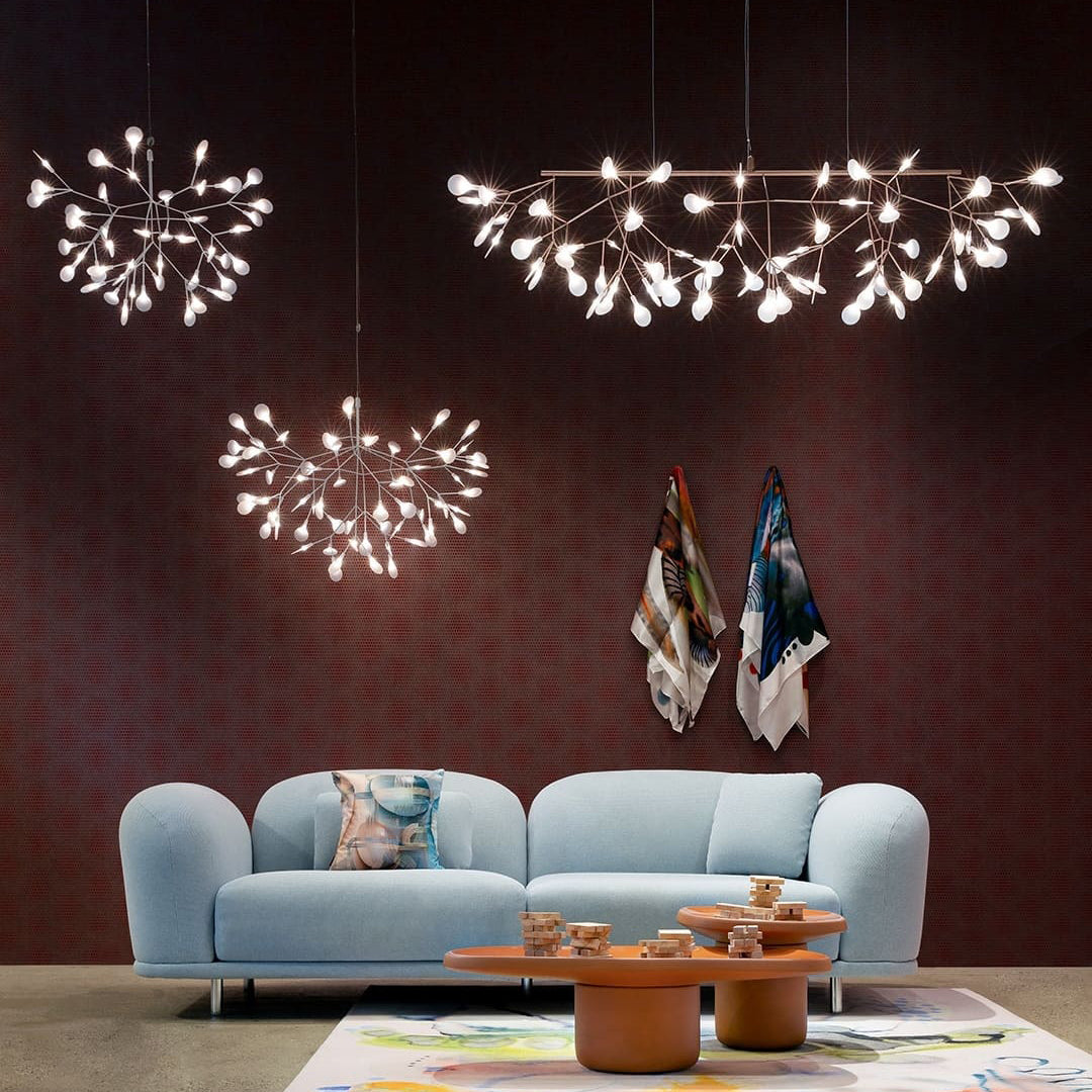 Contemporary Heracleum Pendant Chandelier – Stylish Lighting