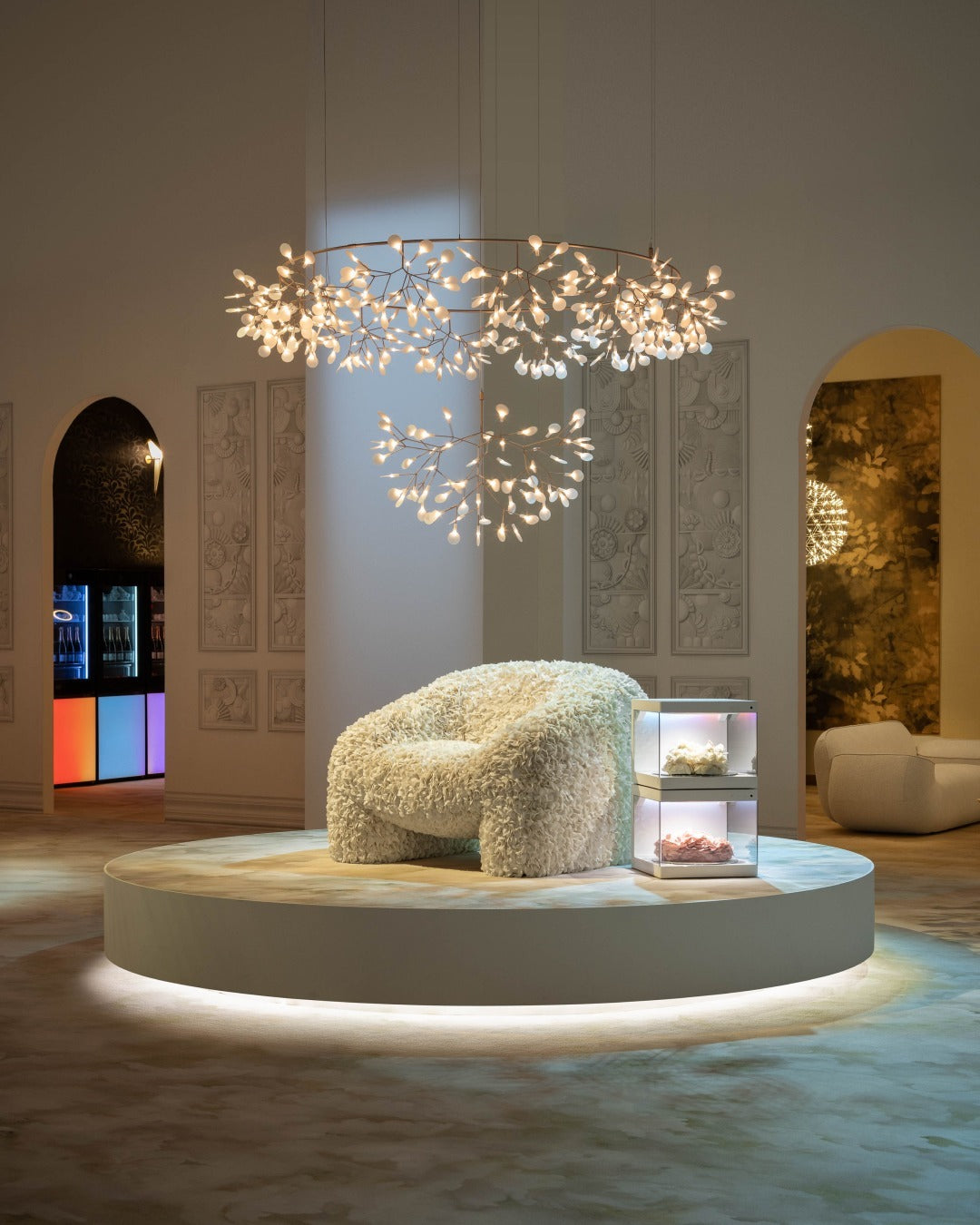 Contemporary Heracleum Pendant Chandelier – Stylish Lighting