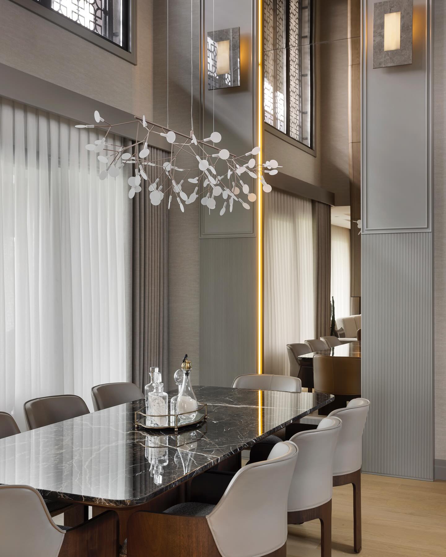 Contemporary Heracleum Pendant Chandelier – Stylish Lighting