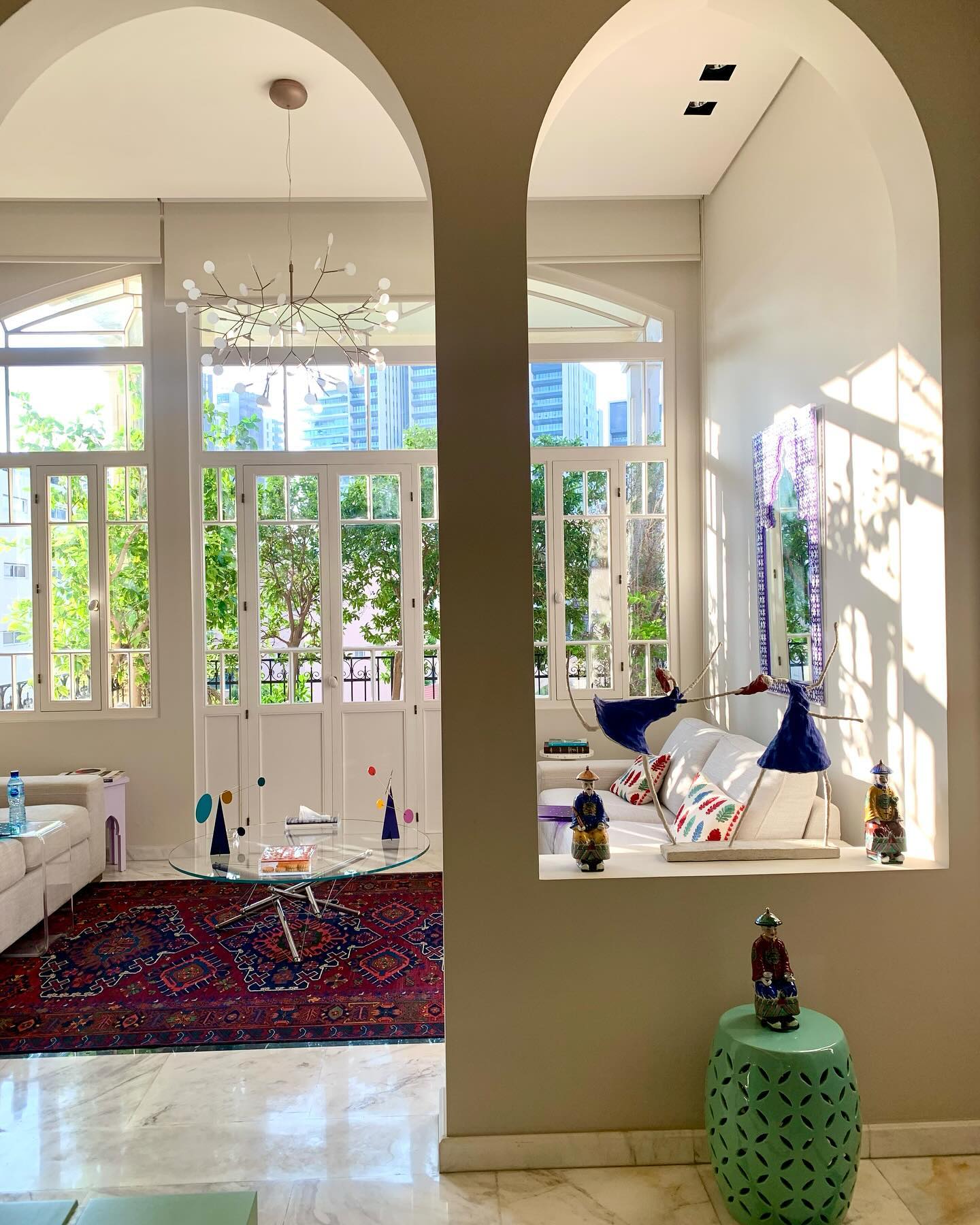 Contemporary Heracleum Pendant Chandelier – Stylish Lighting