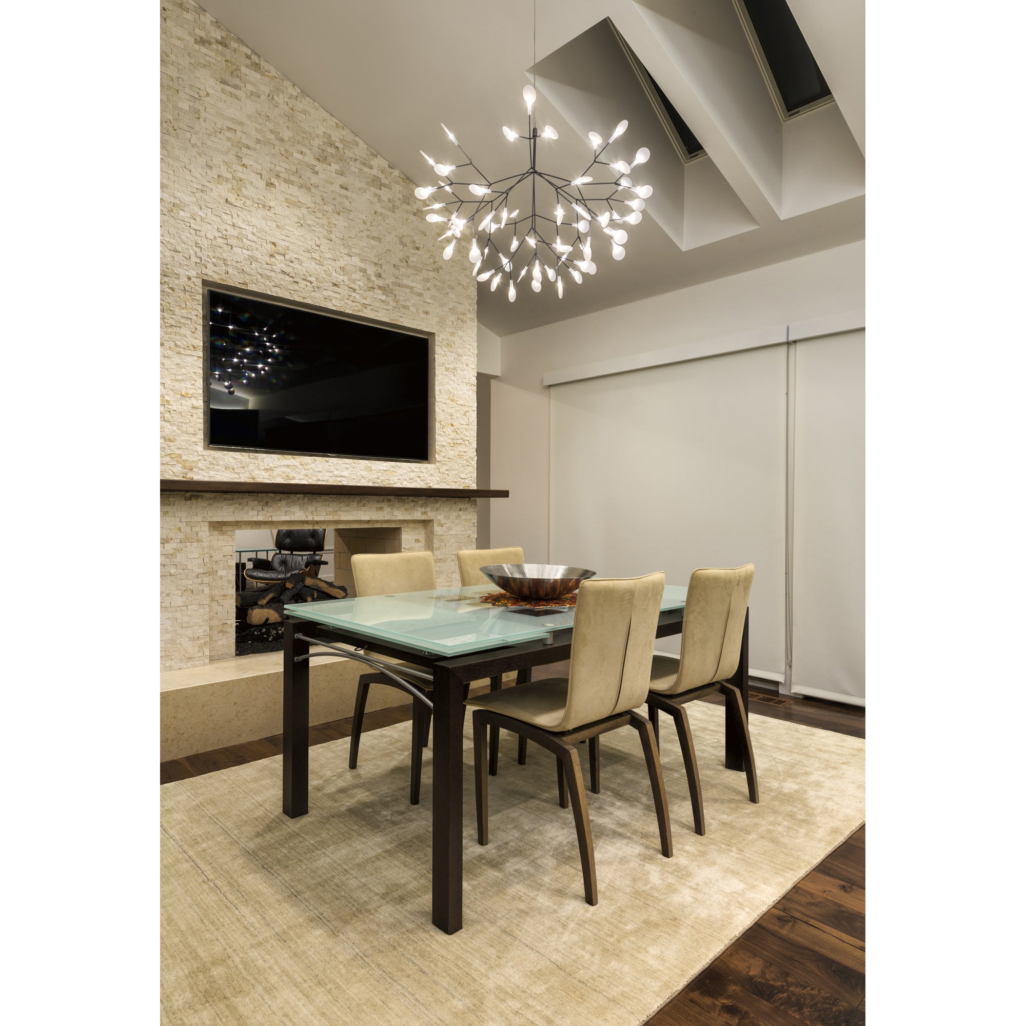 Contemporary Heracleum Pendant Chandelier – Stylish Lighting