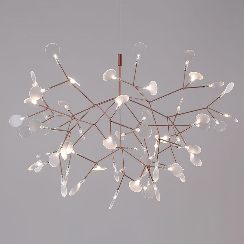 Contemporary Heracleum Pendant Chandelier – Stylish Lighting