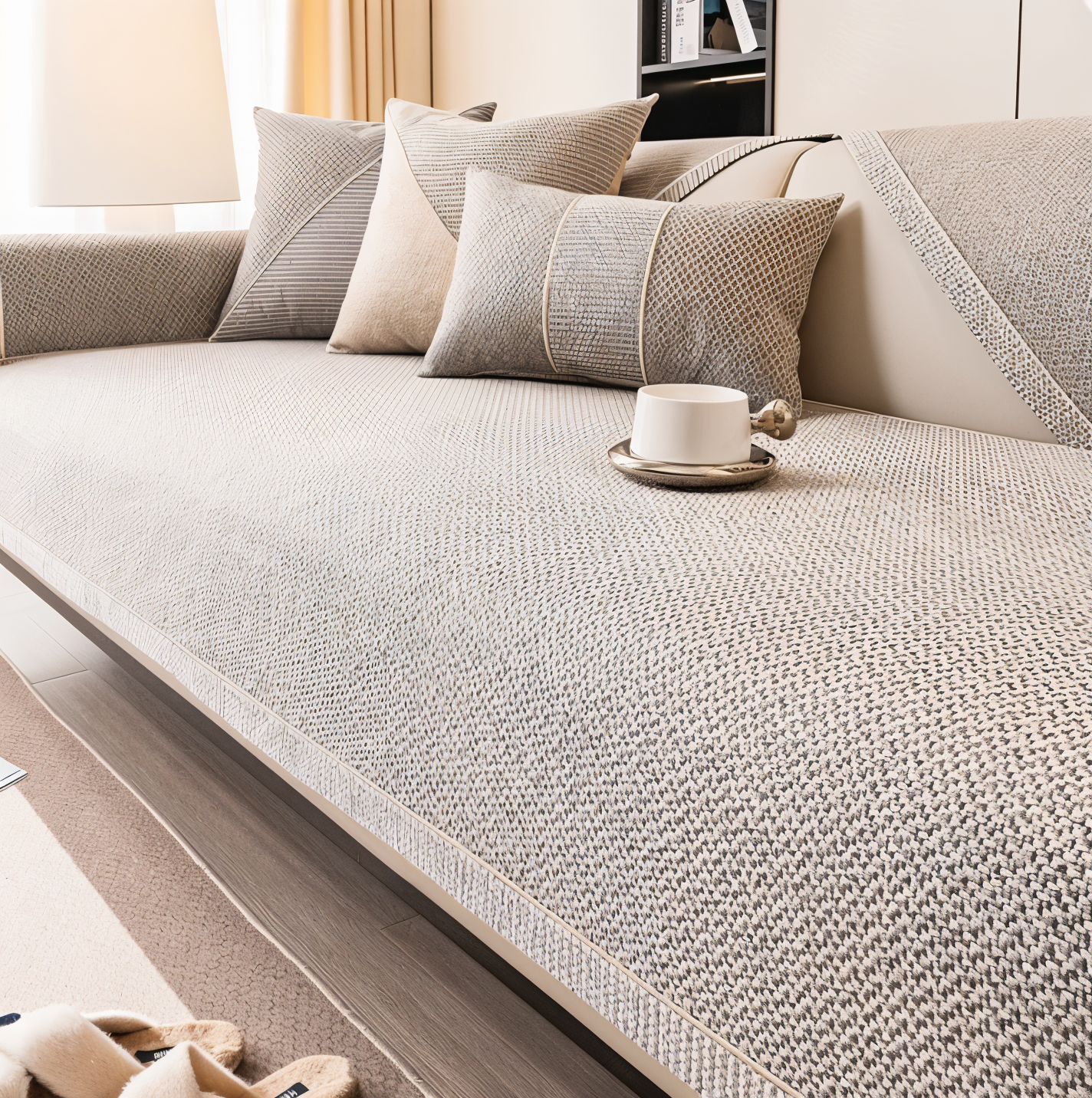 Anti-Scratch Sofa Slipcover – Stylish & Durable Couch Protector - Atelier Dubois Paris