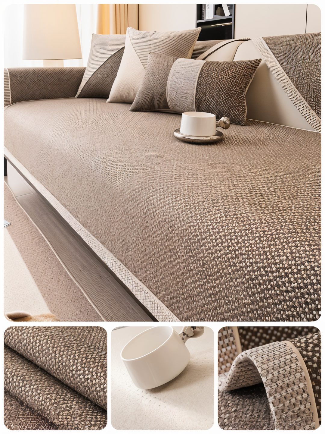 Anti-Scratch Sofa Slipcover – Stylish & Durable Couch Protector - Atelier Dubois Paris