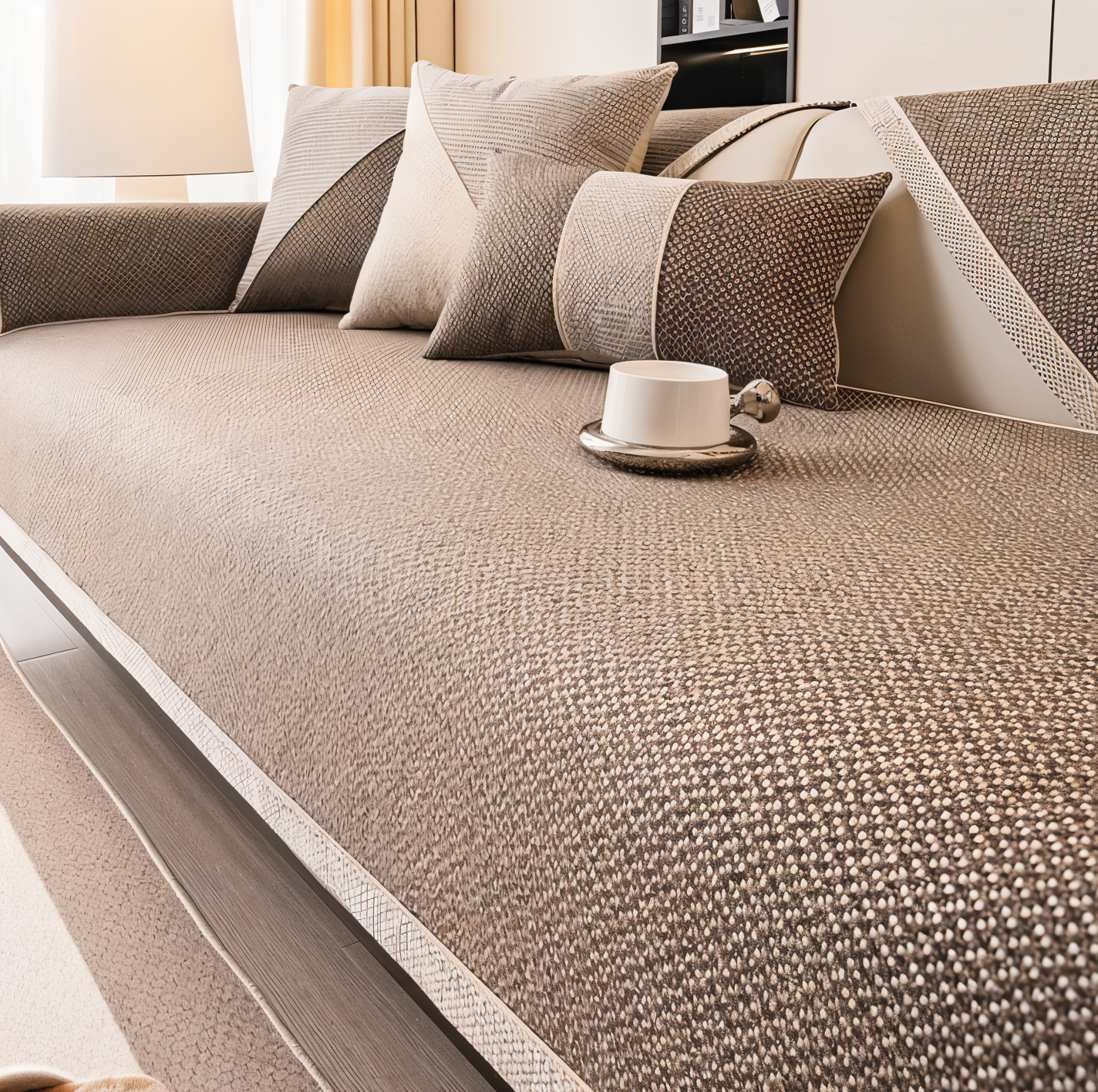 Anti-Scratch Sofa Slipcover – Stylish & Durable Couch Protector - Atelier Dubois Paris