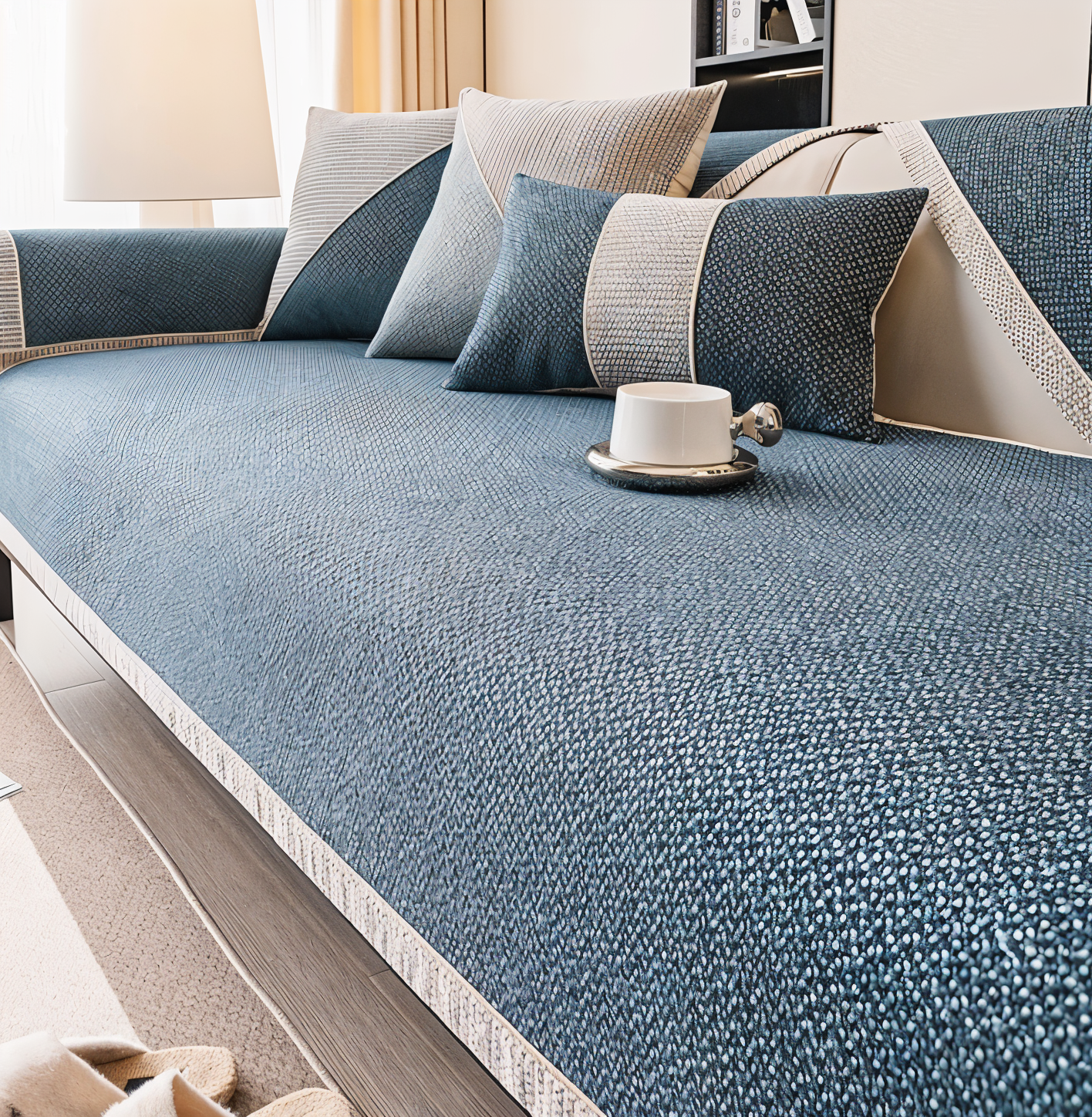 Anti-Scratch Sofa Slipcover – Stylish & Durable Couch Protector - Atelier Dubois Paris