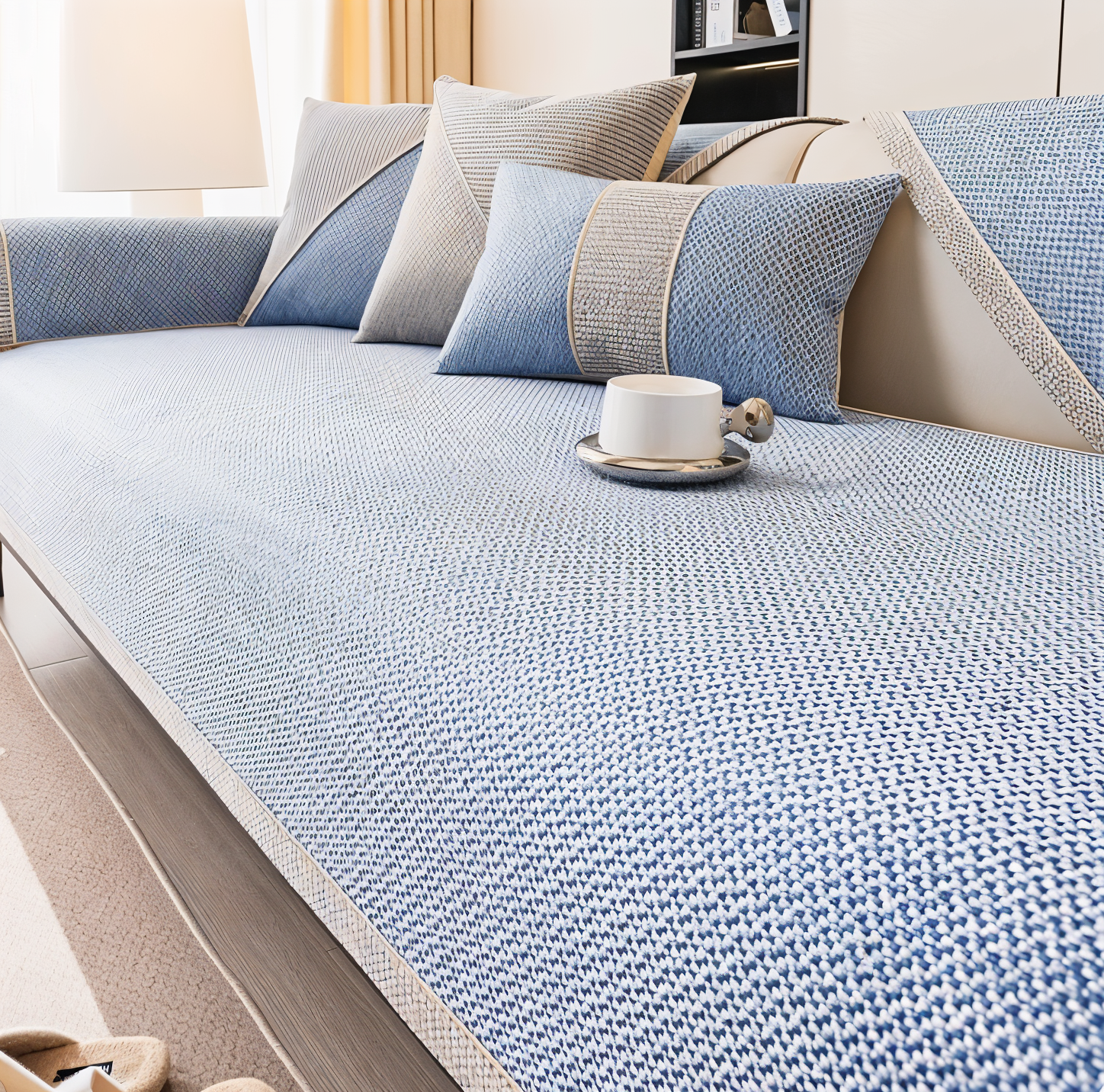 Anti-Scratch Sofa Slipcover – Stylish & Durable Couch Protector - Atelier Dubois Paris