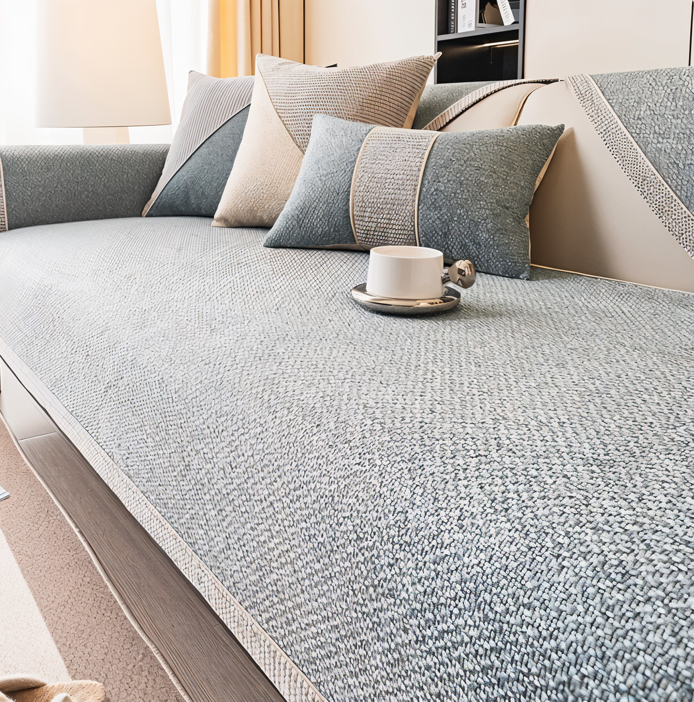 Anti-Scratch Sofa Slipcover – Stylish & Durable Couch Protector - Atelier Dubois Paris