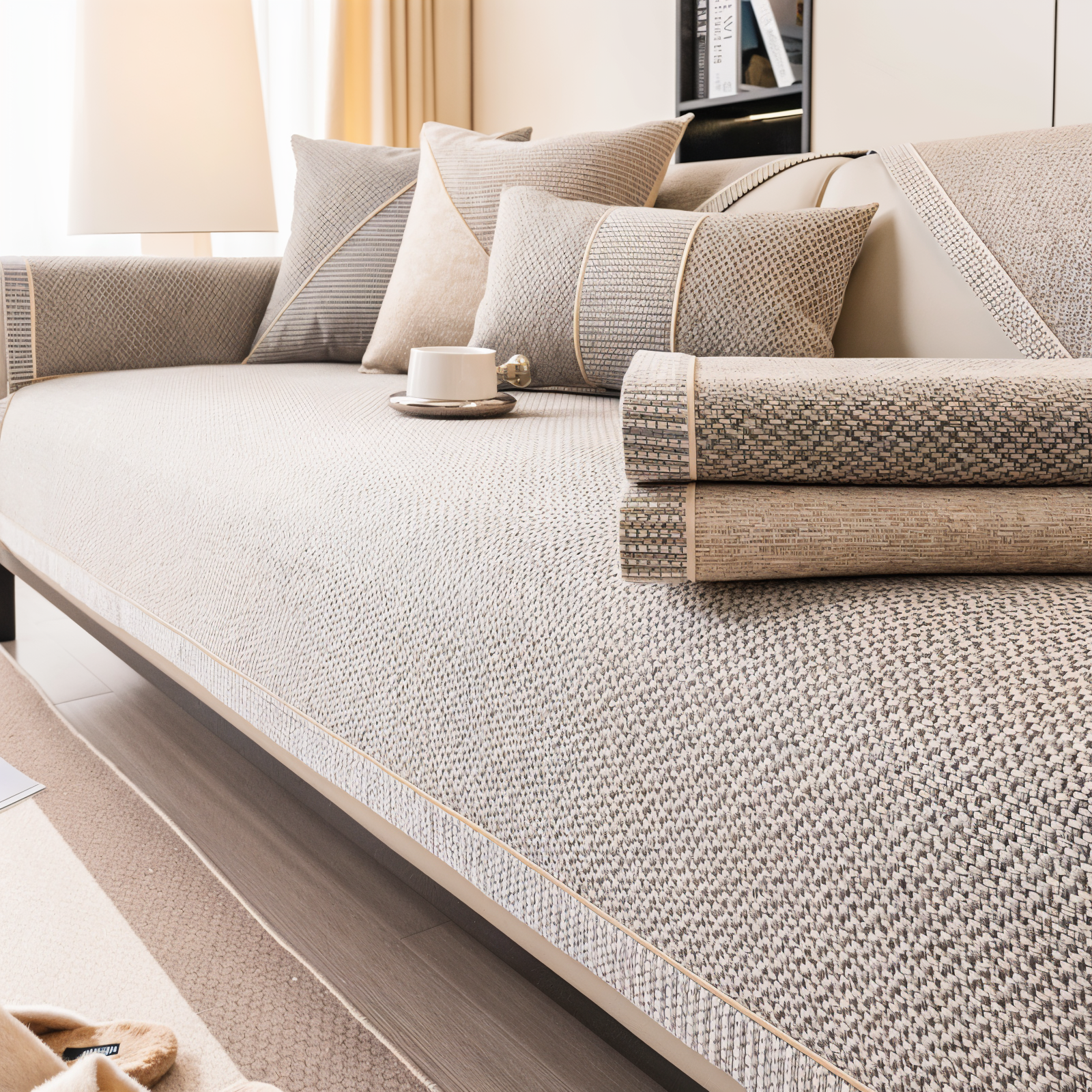 Anti-Scratch Sofa Slipcover – Stylish & Durable Couch Protector - Atelier Dubois Paris