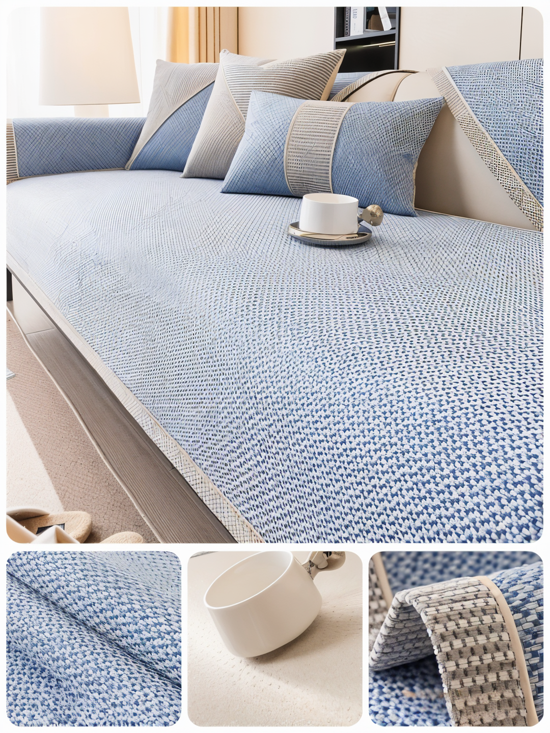 Anti-Scratch Sofa Slipcover – Stylish & Durable Couch Protector - Atelier Dubois Paris