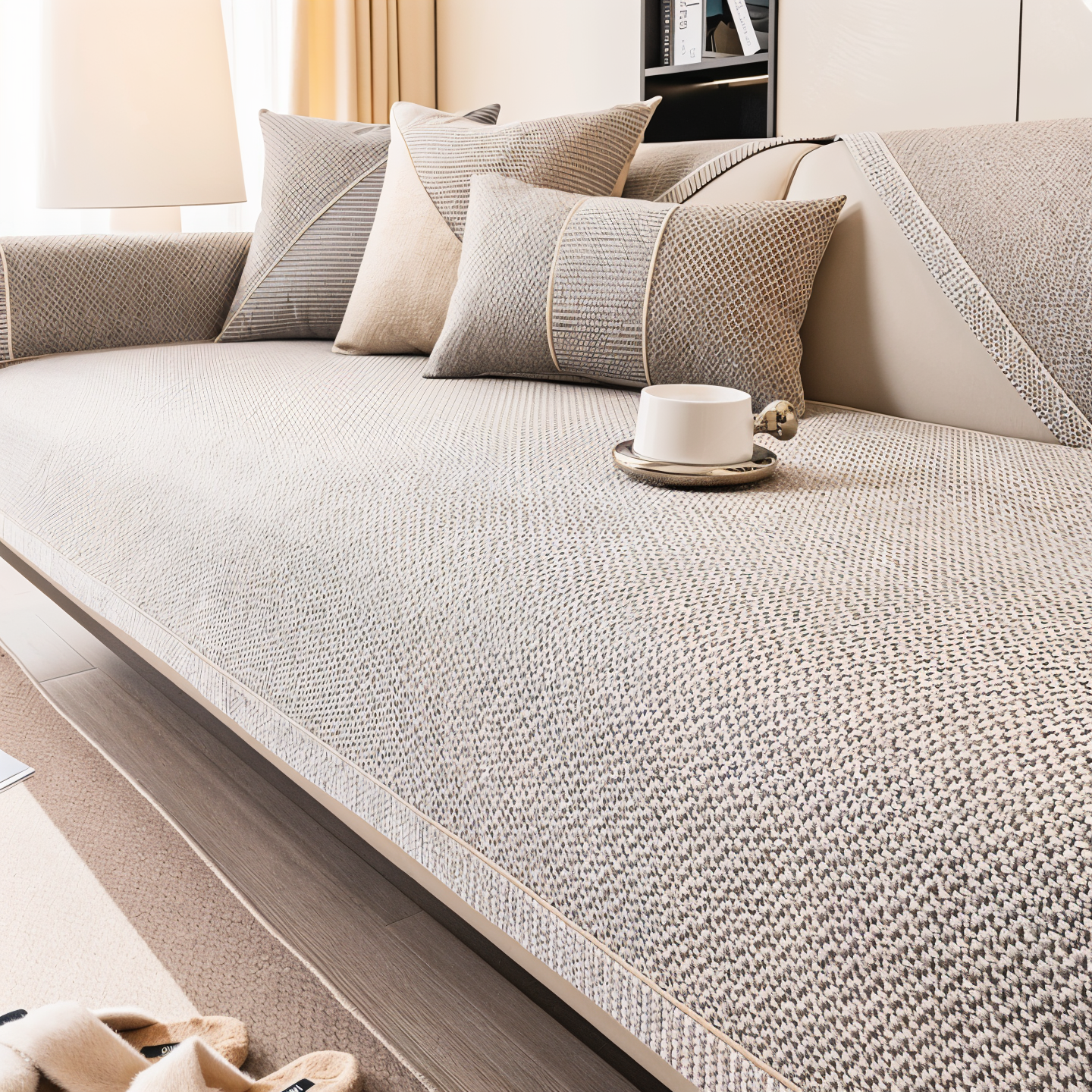 Anti-Scratch Sofa Slipcover – Stylish & Durable Couch Protector - Atelier Dubois Paris