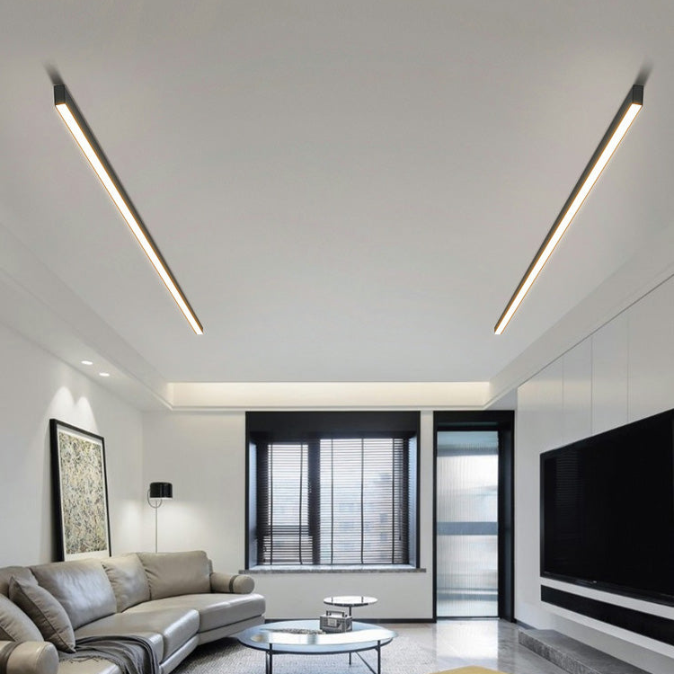 Modern Linear LED Ceiling Light | Scandinavian Style Fixture