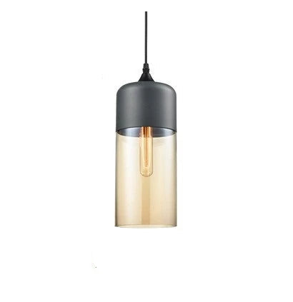 Glass Shade Wooden Pendant Light | Decorative Ceiling Pendant