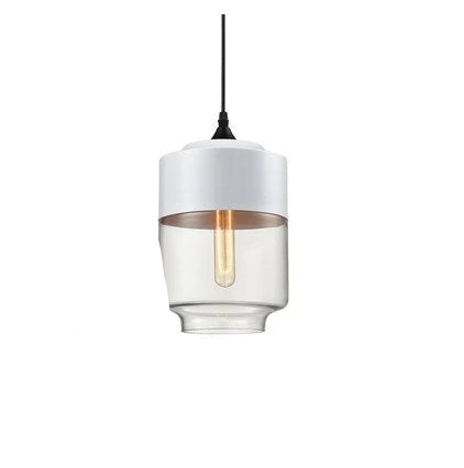 Glass Shade Wooden Pendant Light | Decorative Ceiling Pendant