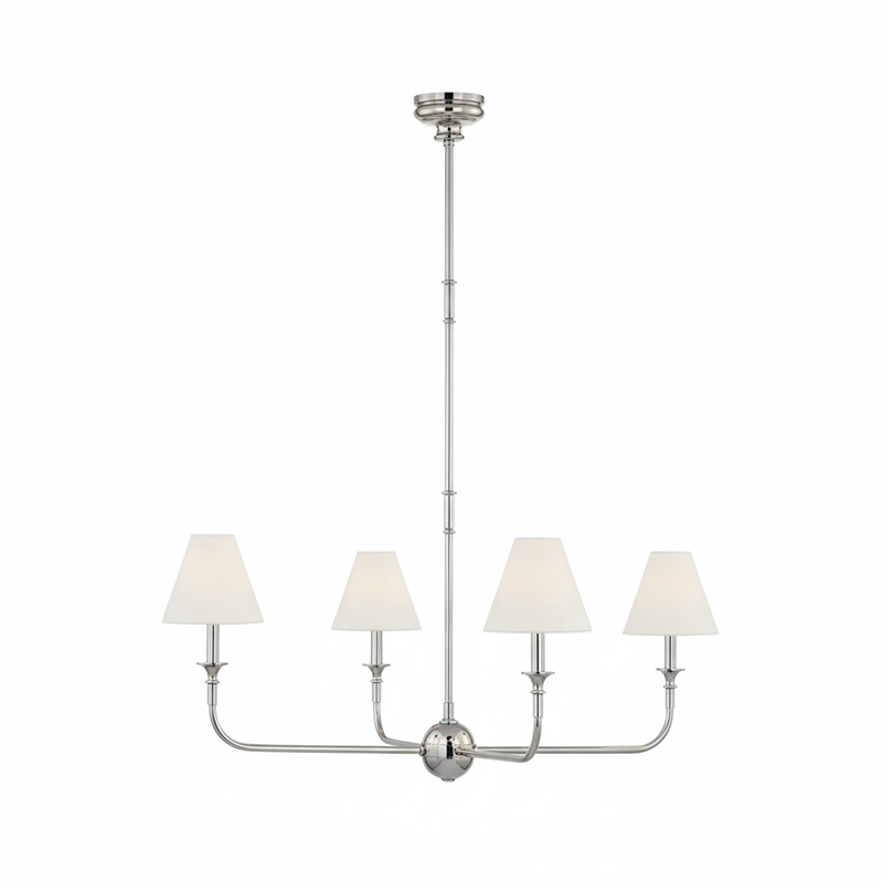 Classic Fabric Shade Chandelier – Timeless Pendant Light