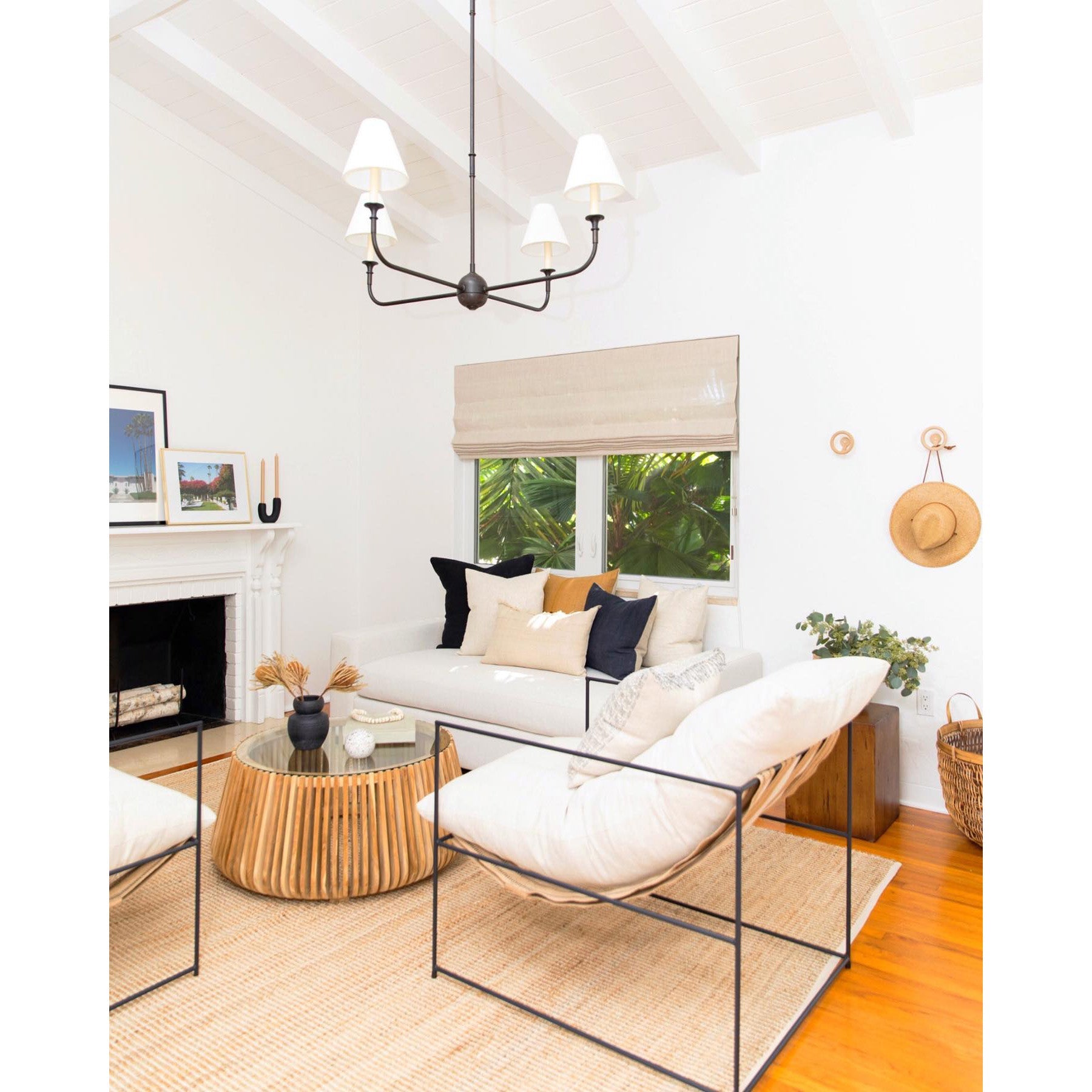 Classic Fabric Shade Chandelier – Timeless Pendant Light