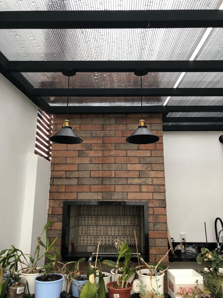 Cone-Shaped Brass Pendant Light | Tapered Design