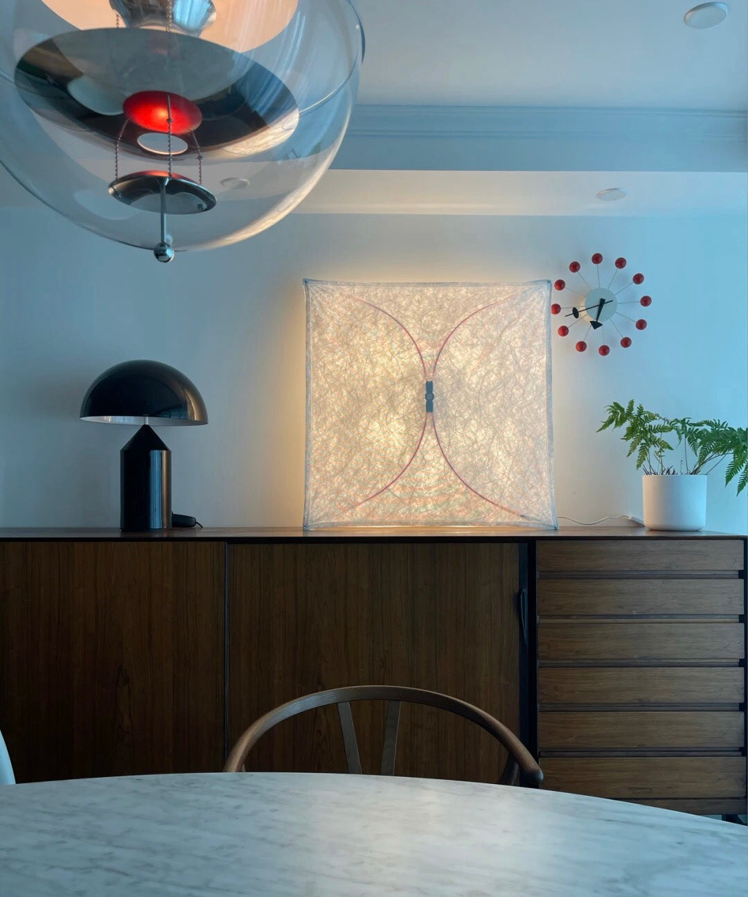 Kite Wall Light – Modern Plug-in Wall Lamp Paper Diffuser