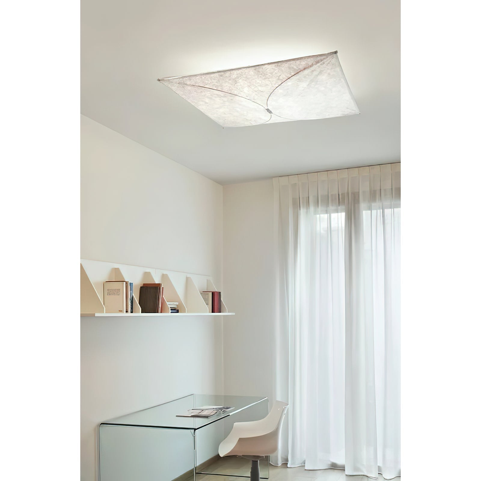 Kite Wall Light – Modern Plug-in Wall Lamp Paper Diffuser