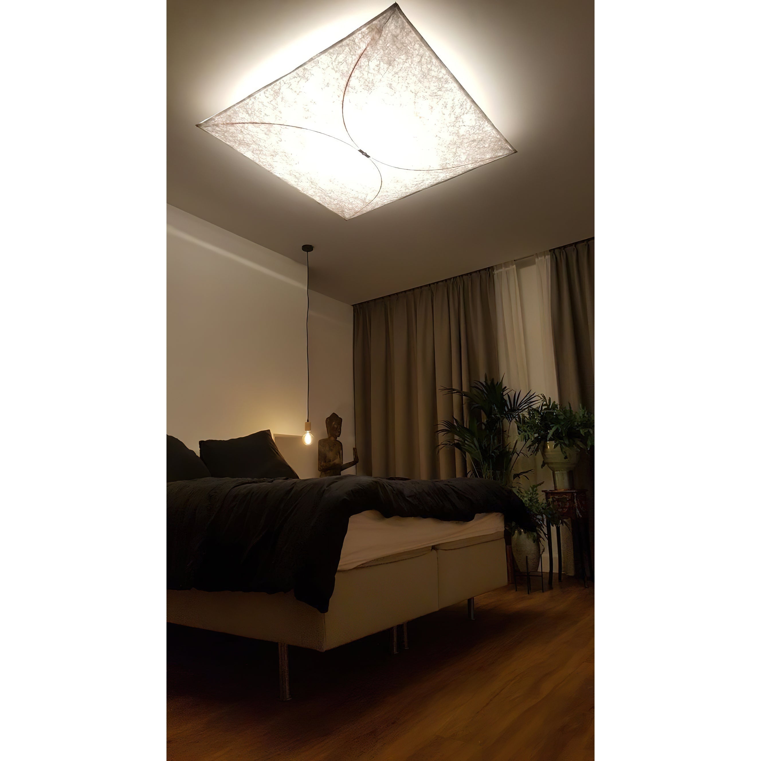 Kite Wall Light – Modern Plug-in Wall Lamp Paper Diffuser