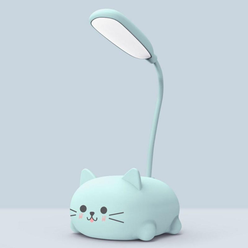 Cat-Themed LED Desk Lamp | Compact Design