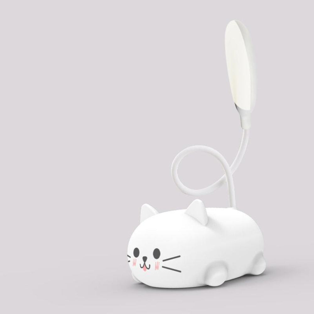 Cat-Themed LED Desk Lamp | Compact Design