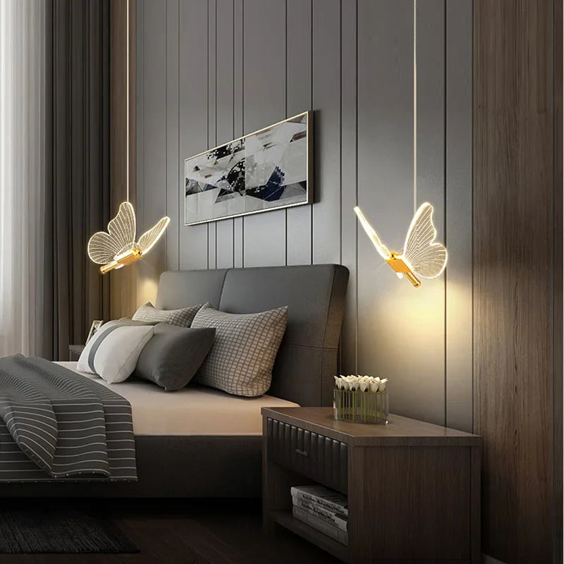 LED Butterfly Pendant Light – Stylish Lighting Fixture