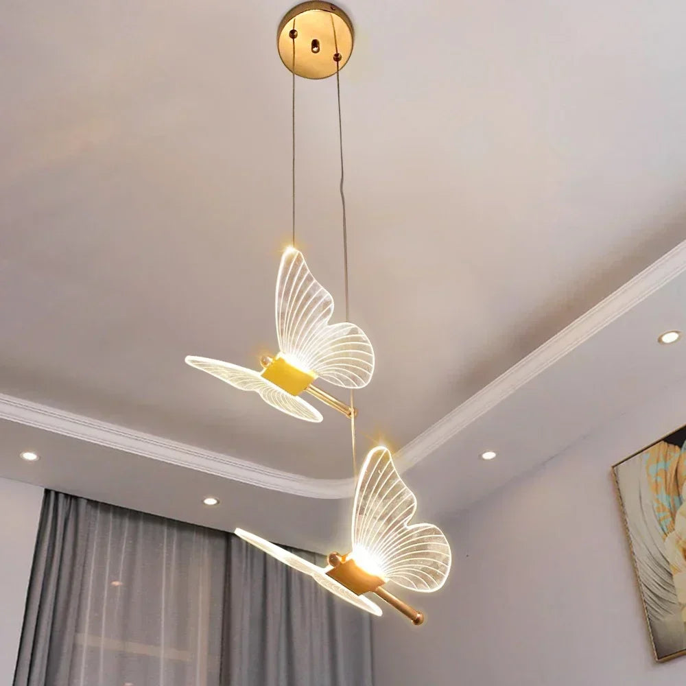 LED Butterfly Pendant Light – Stylish Lighting Fixture