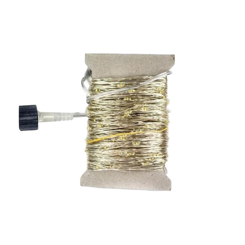 Silver Wire Fairy String Lights | Christmas Light & Garden