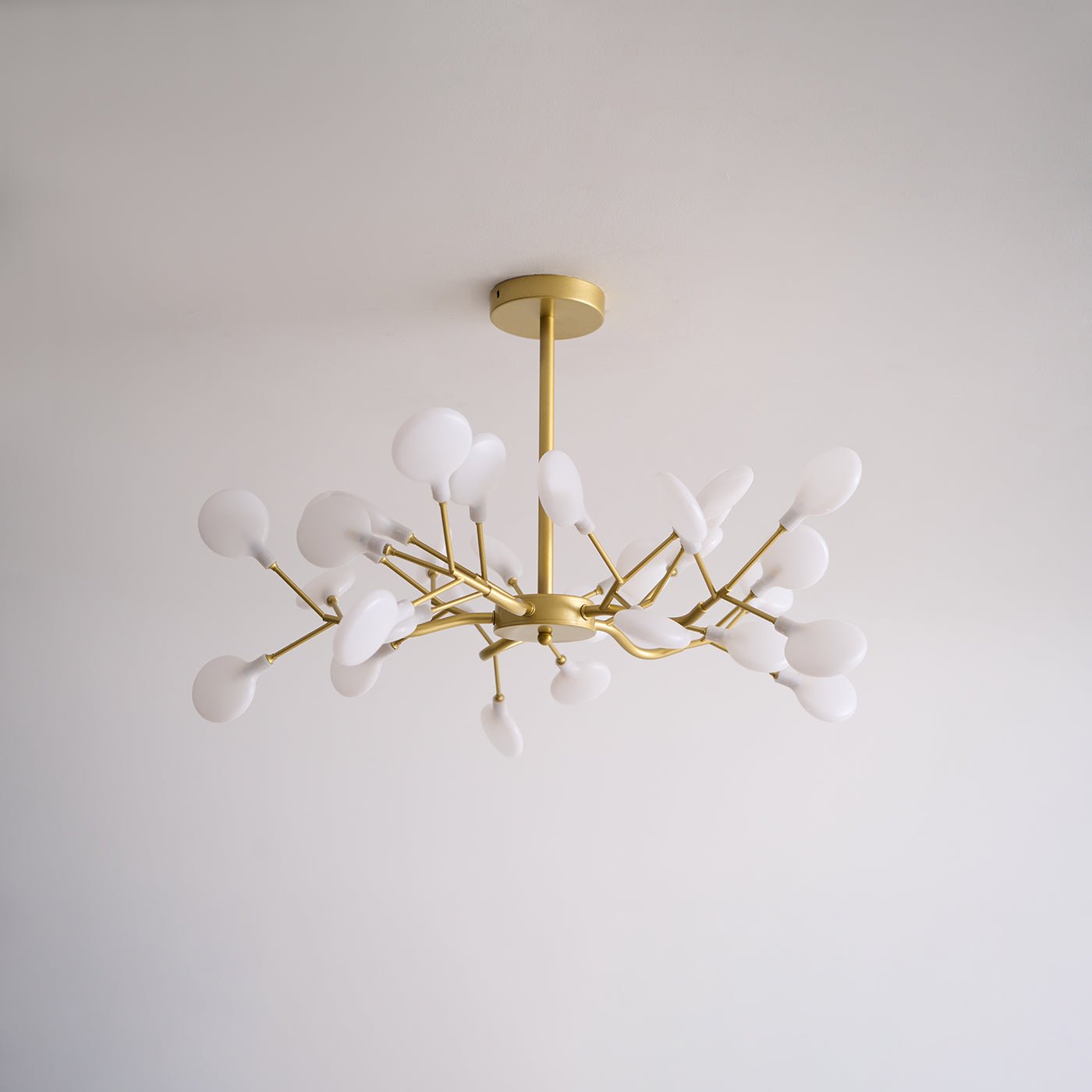 Mid-Century Modern LED Chandelier – Firefly Sputnik Hanging Light
