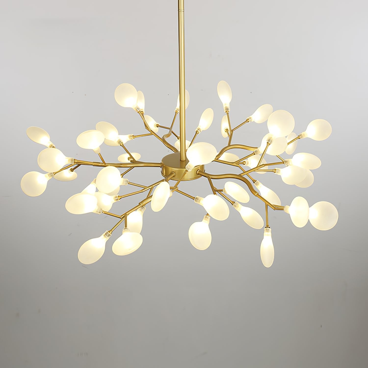 Mid-Century Modern LED Chandelier – Firefly Sputnik Hanging Light