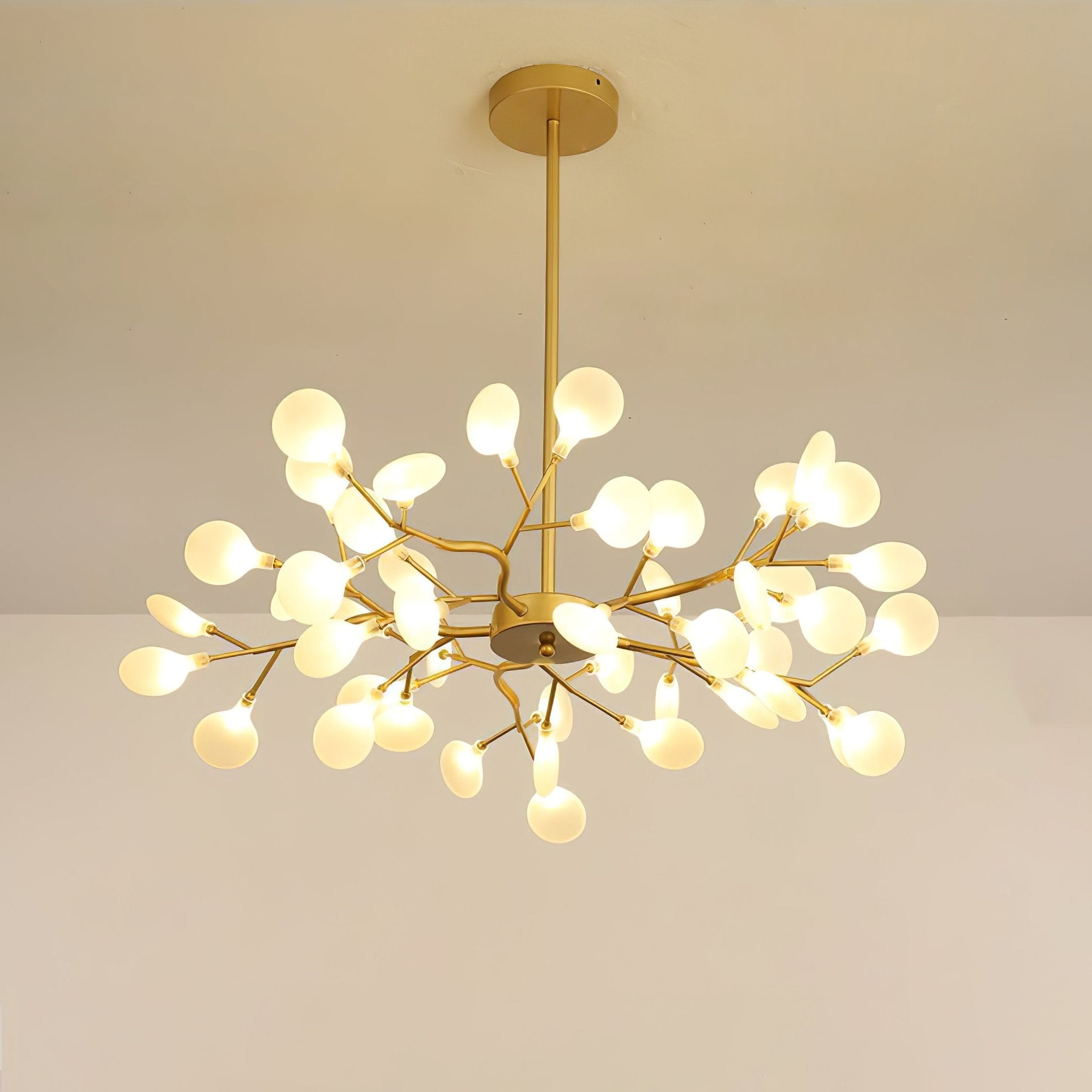 Mid-Century Modern LED Chandelier – Firefly Sputnik Hanging Light