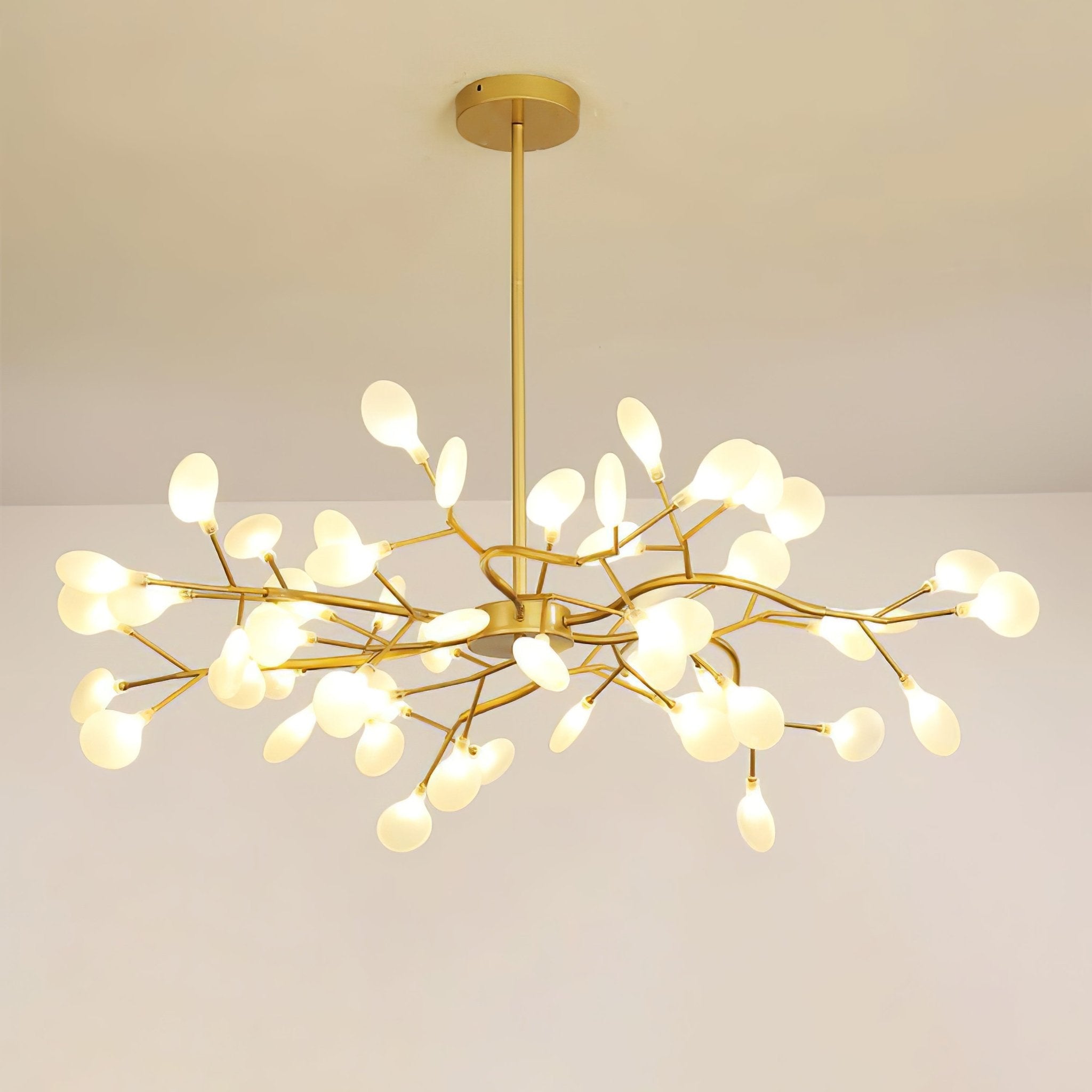 Mid-Century Modern LED Chandelier – Firefly Sputnik Hanging Light
