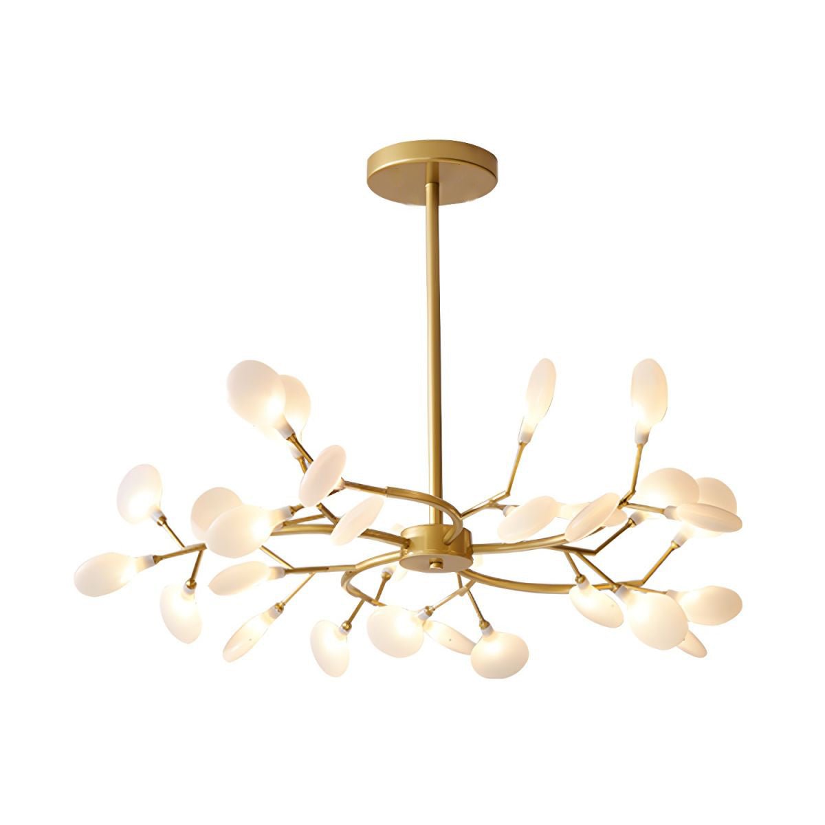 Mid-Century Modern LED Chandelier – Firefly Sputnik Hanging Light