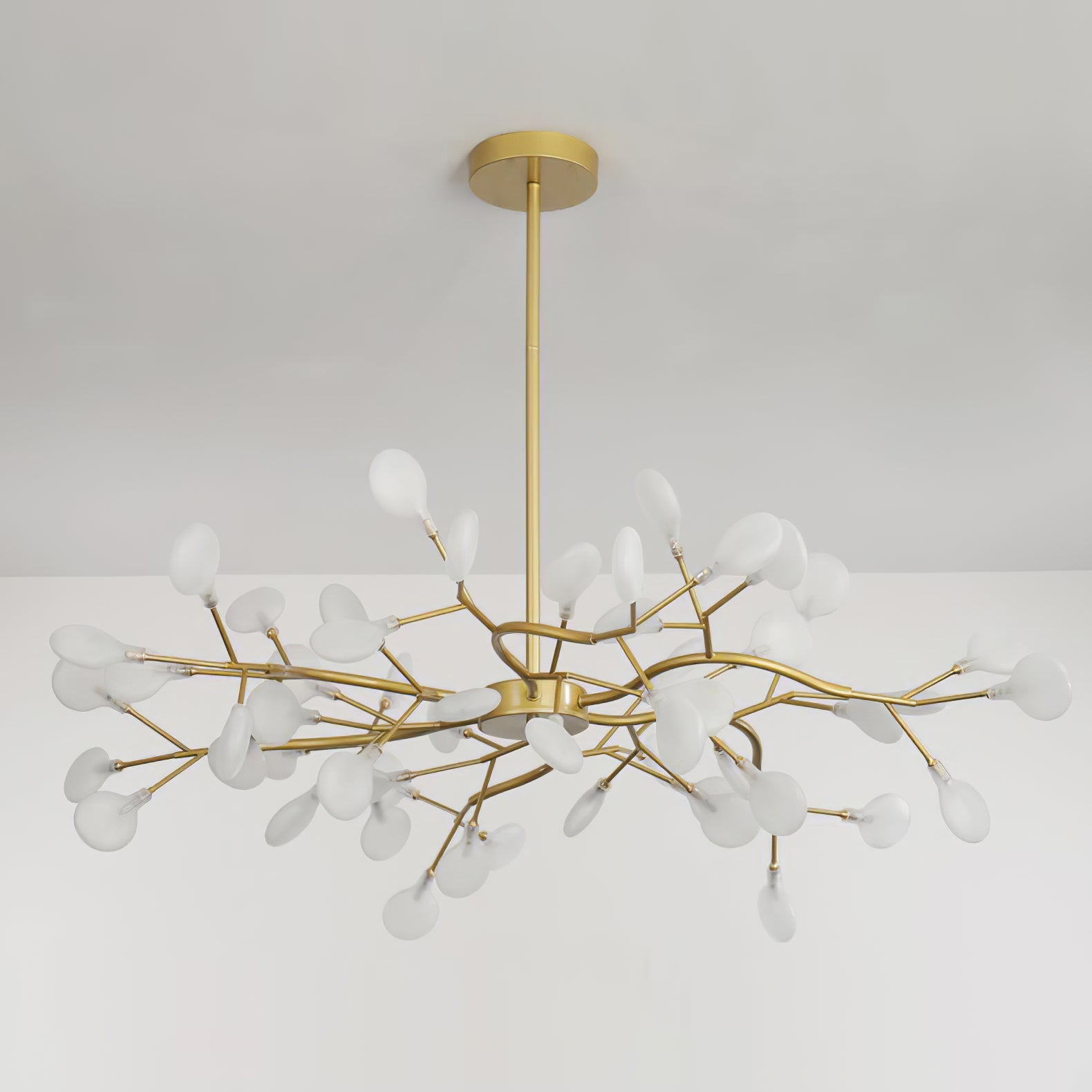 Mid-Century Modern LED Chandelier – Firefly Sputnik Hanging Light