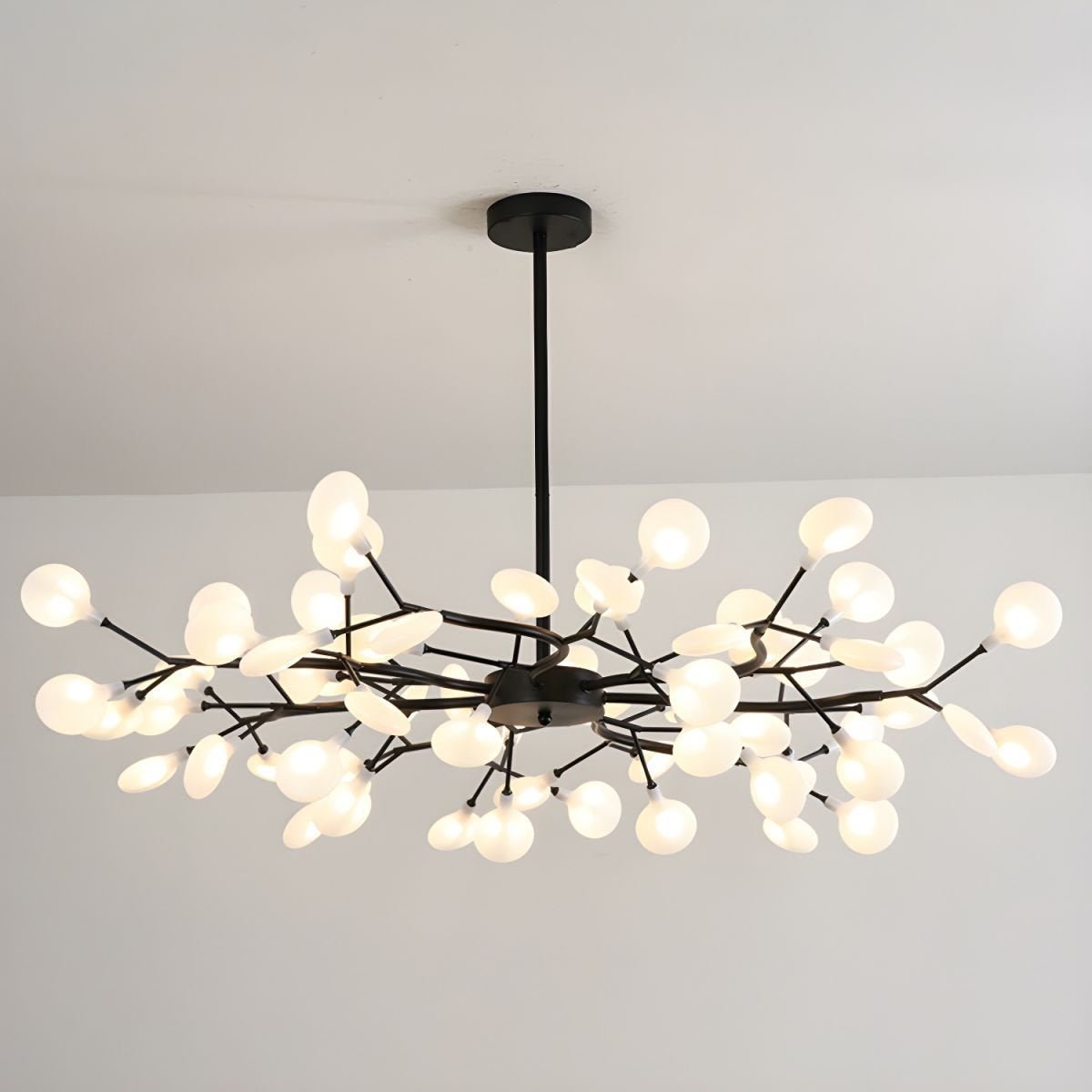 Mid-Century Modern LED Chandelier – Firefly Sputnik Hanging Light