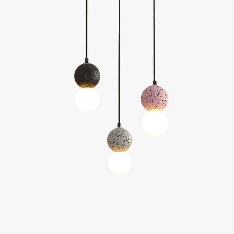 Modern Travertine Pendant Lamp – Stylish Indoor Lighting