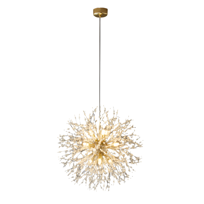 LED Crystal Chandelier | Modern Fireworks Pendant Light Fixture