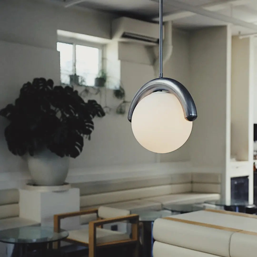 Contemporary Metal Tube Chandelier – Soft Art Style Lighting